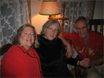 Pat Coonerty with Linda and Silas Kopf