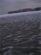 Waves of sand and snow