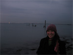 Sasha and the pier