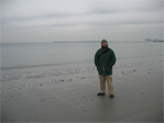 Michael on Revere Beach.