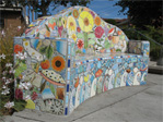 Bench at Lynn Street Park.