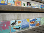 Stairs to the water at Lynn Street Park.