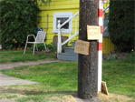 Dancing Guy’s house at the corner of Lynn and Fairview.