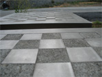 Chess board at the Seward School playground.