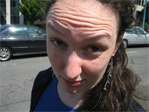 Sasha is skeptical that the bus will ever come