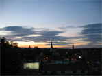 View of Easthampton from the roof of the fire station